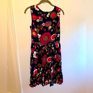Brooks Brother floral sleeveless dress size 2